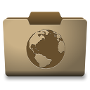 Cardboard Internet Icon